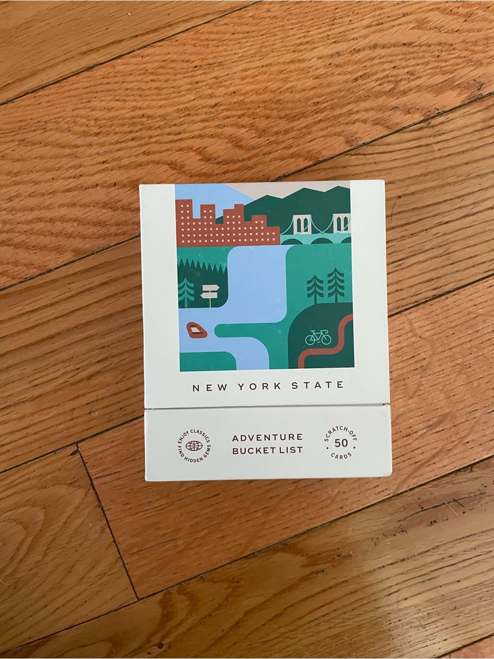 Reach International New York State Adventure Bucket List Scratch-Off Cards